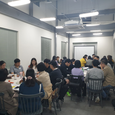 성북축제학교 멘토링 모습